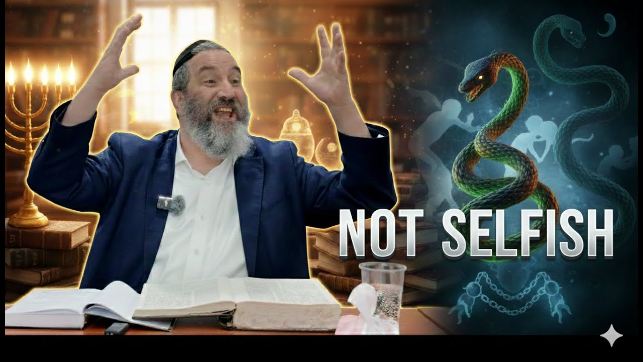 Why Focusing on Yourself Is Not Selfish (Torah Perspective)