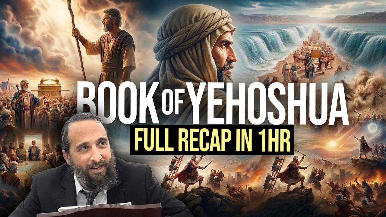 Entire Book of Yehoshua (Joshua): Masterclass Recap - All Major Events in Under 60 Minutes