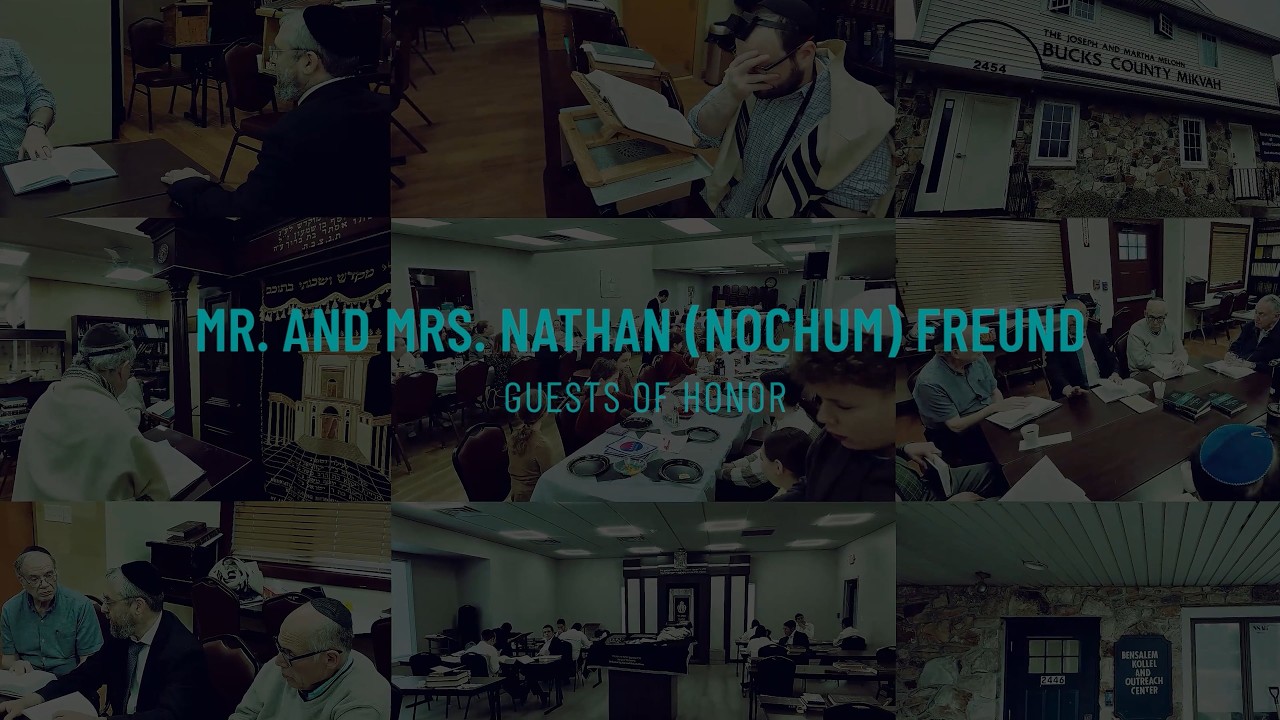 Bensalem Outreach Center | Mr. and Mrs. Nathan Freund