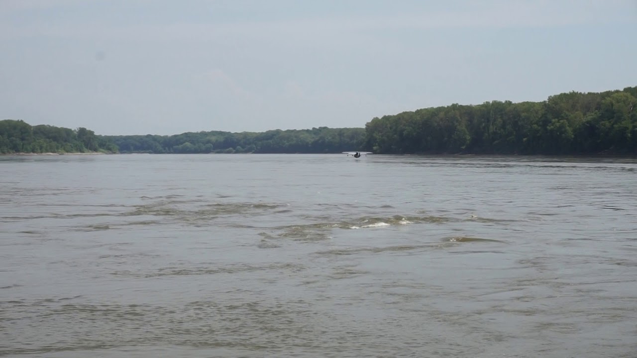 Seaplane Taking Off From Boonville, MO