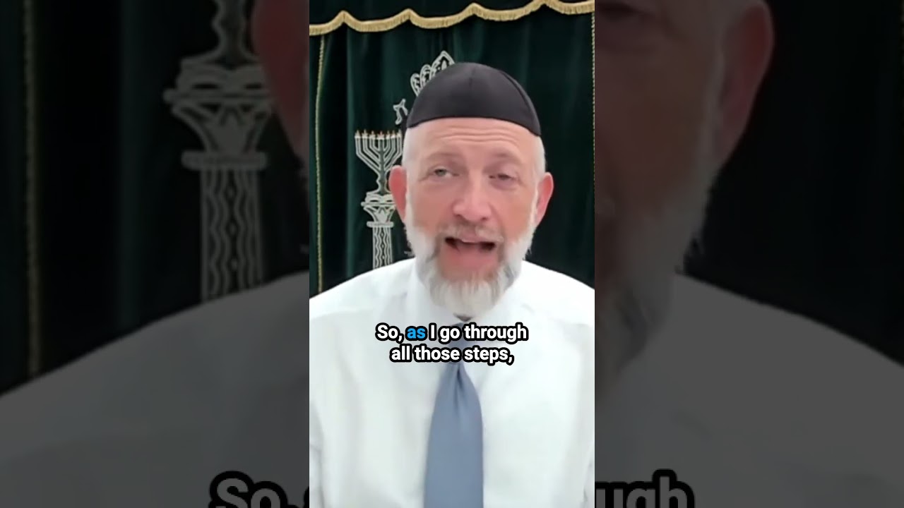 Are you following the RECIPE Hashem gave YOU?