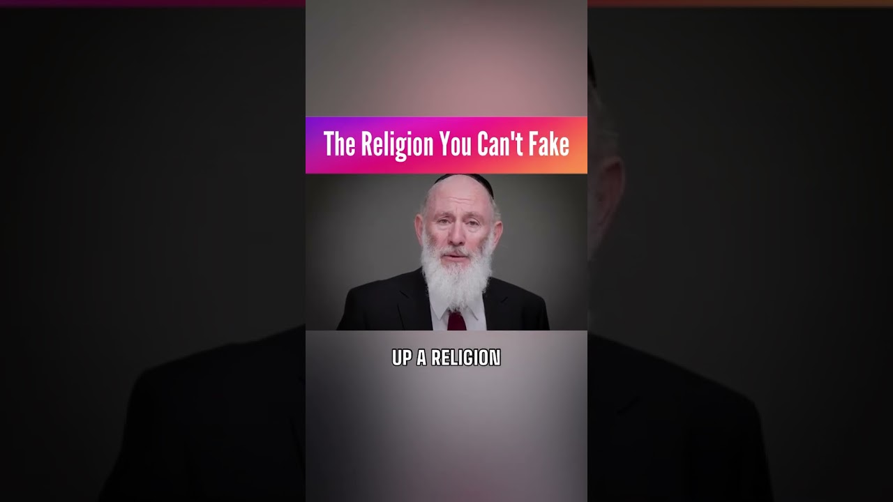 The Religion You Can't Fake