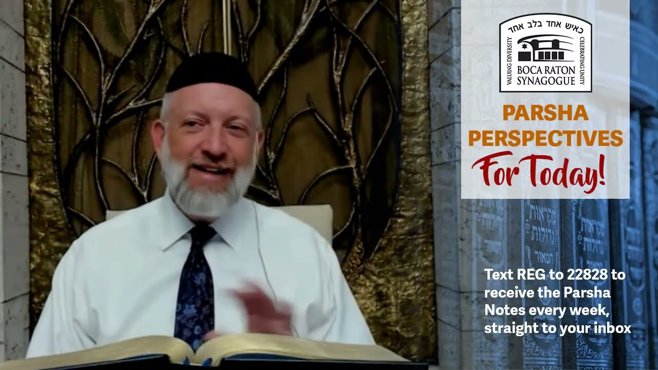 Parsha Perspectives for Today (Kedoshim, 5782) - Be Chashuv