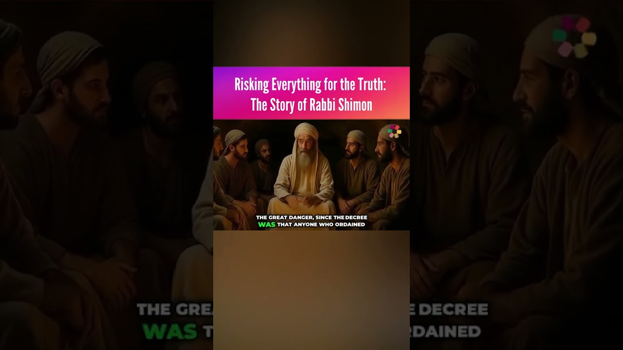 Risking Everything for the Truth: The Story of Rabbi Shimon bar Yochai