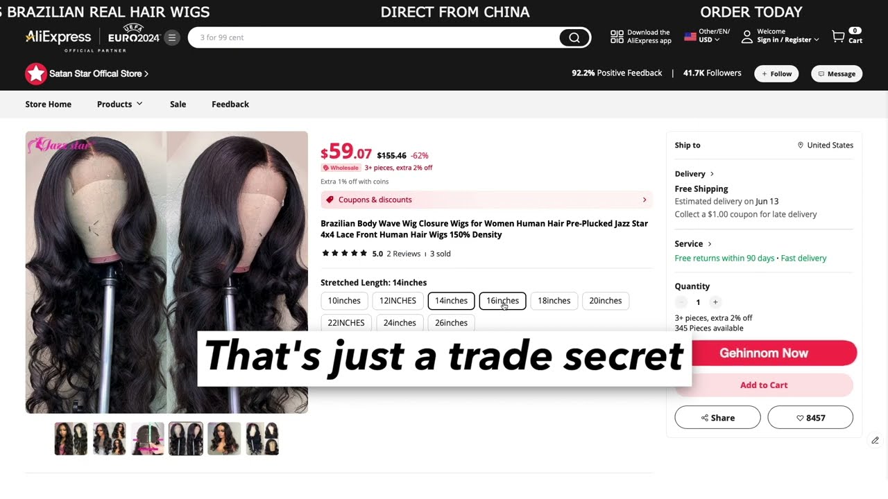 Trade Secrets Of Brazilian Human Hair Wigs & Jewish Sheitels