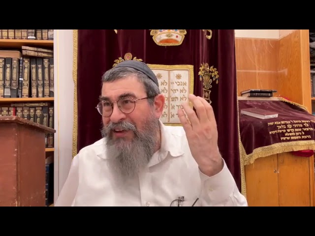 Mishpatim The Order of the Parsha Explaining the Sequence of the Halachos, #6  R' Yossi Paltiel 5782