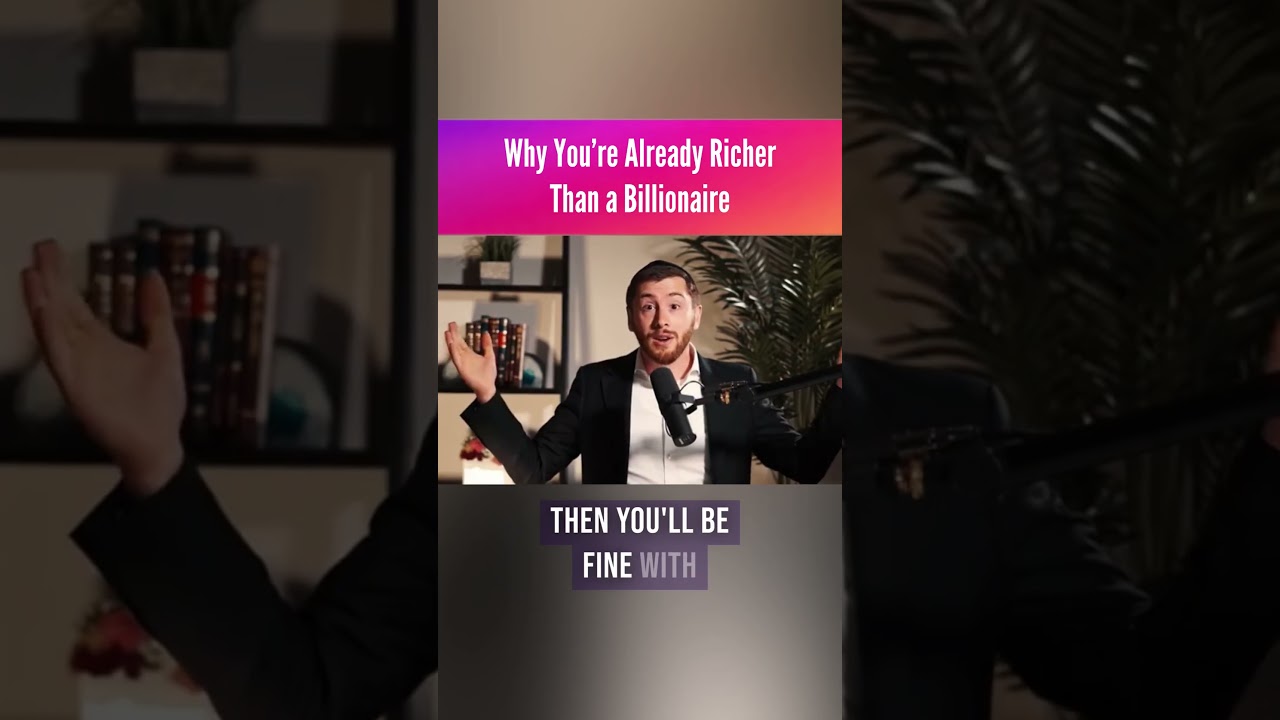 Why You’re Already Richer Than a Billionaire - Rabbi Eli Karmel
