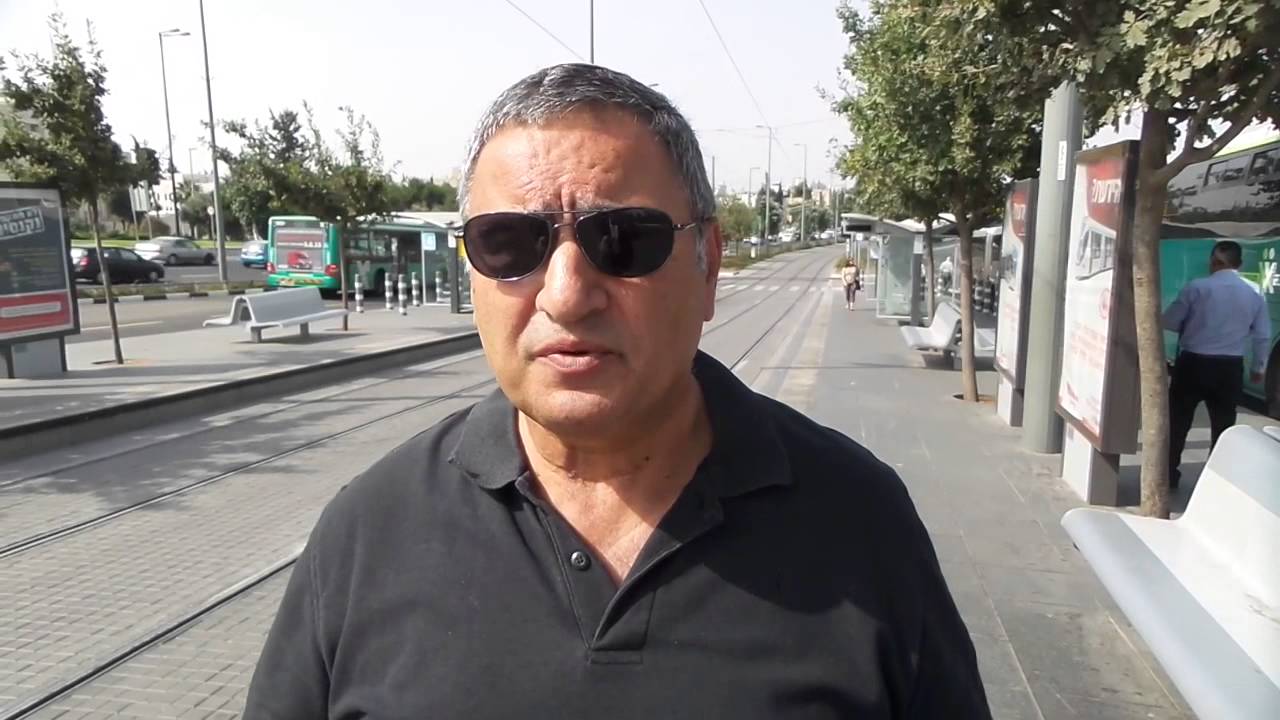 Jerusalem Light Rail on Strike [HD] רכבת הקלה בירושלים בשביתה