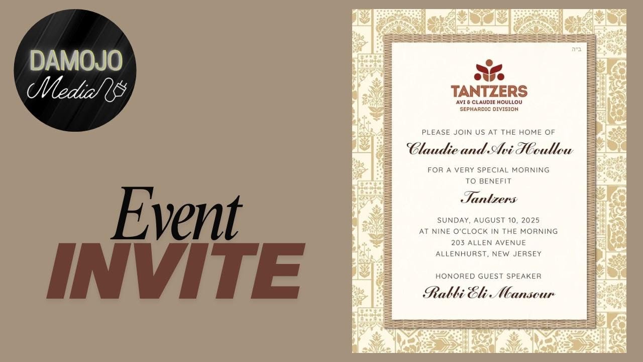 Tantzers Event Invite Video