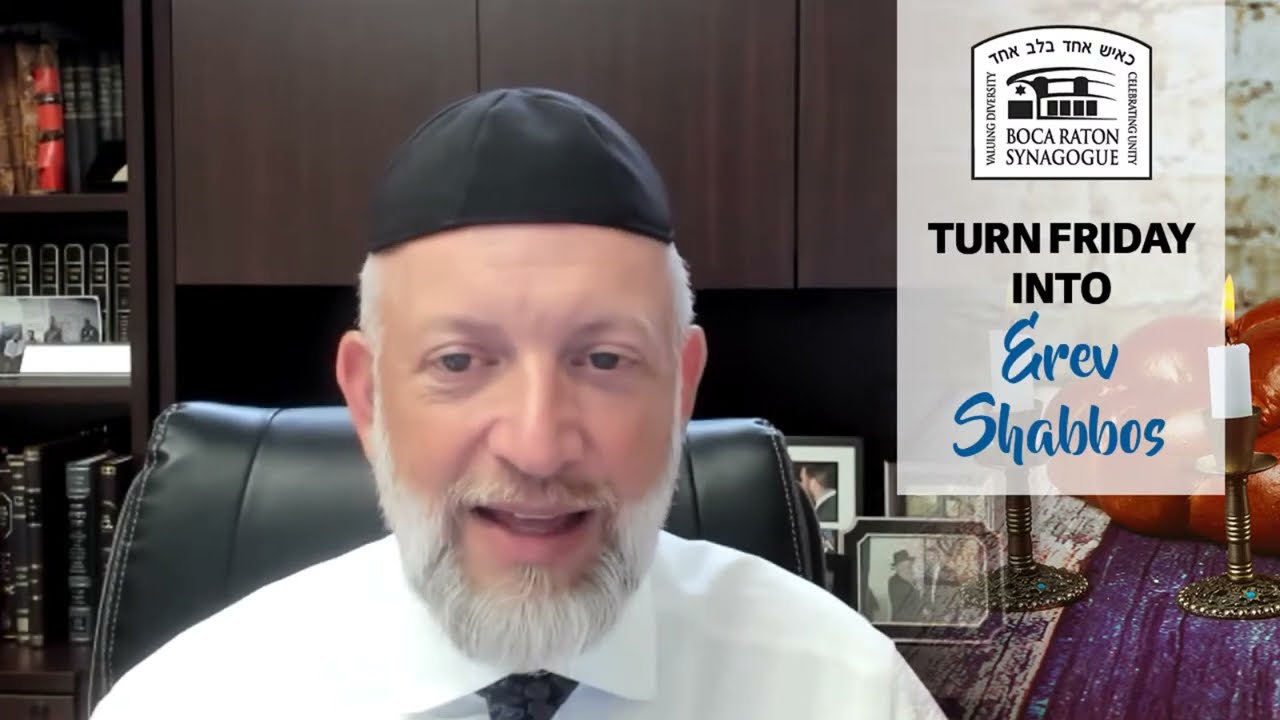 Turn Friday into Erev Shabbos #110 - True Menucha