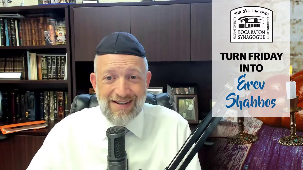 Turn Friday into Erev Shabbos #51 - Washing the Panim for Shabbos