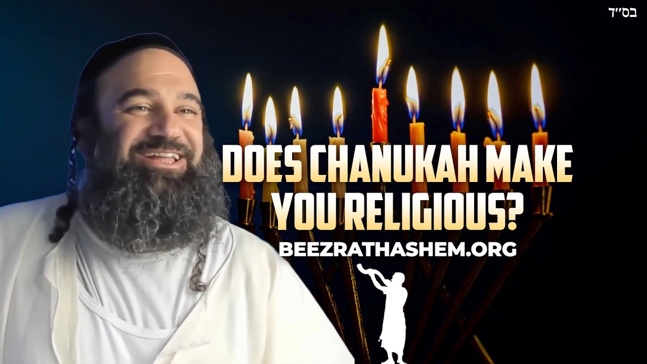 Does Lighting Chanukah Candles Make You Religious?