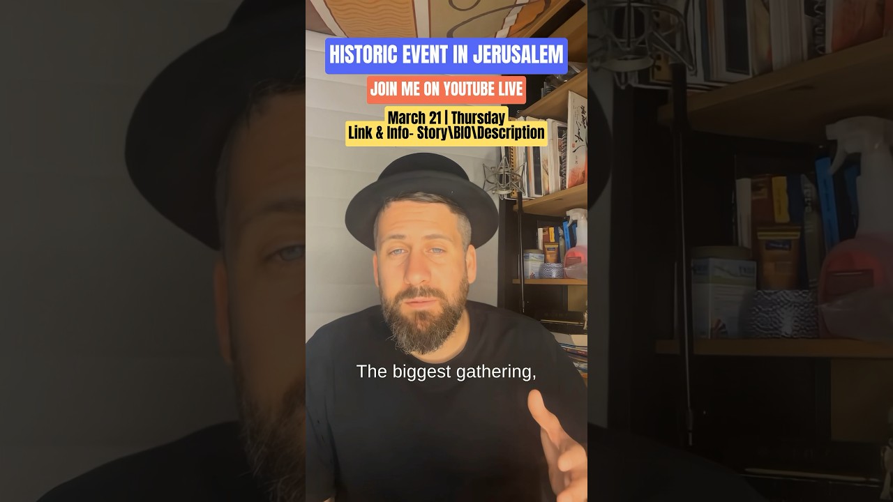 Historic event in Jerusalem- to call Shema Israel to bring the hostages home #bringthemhome