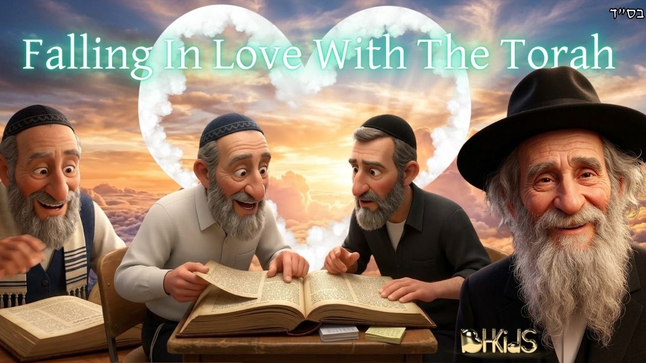 Falling In Love With The Torah ❤️📖🔥| TORAH FOR KIDS AI