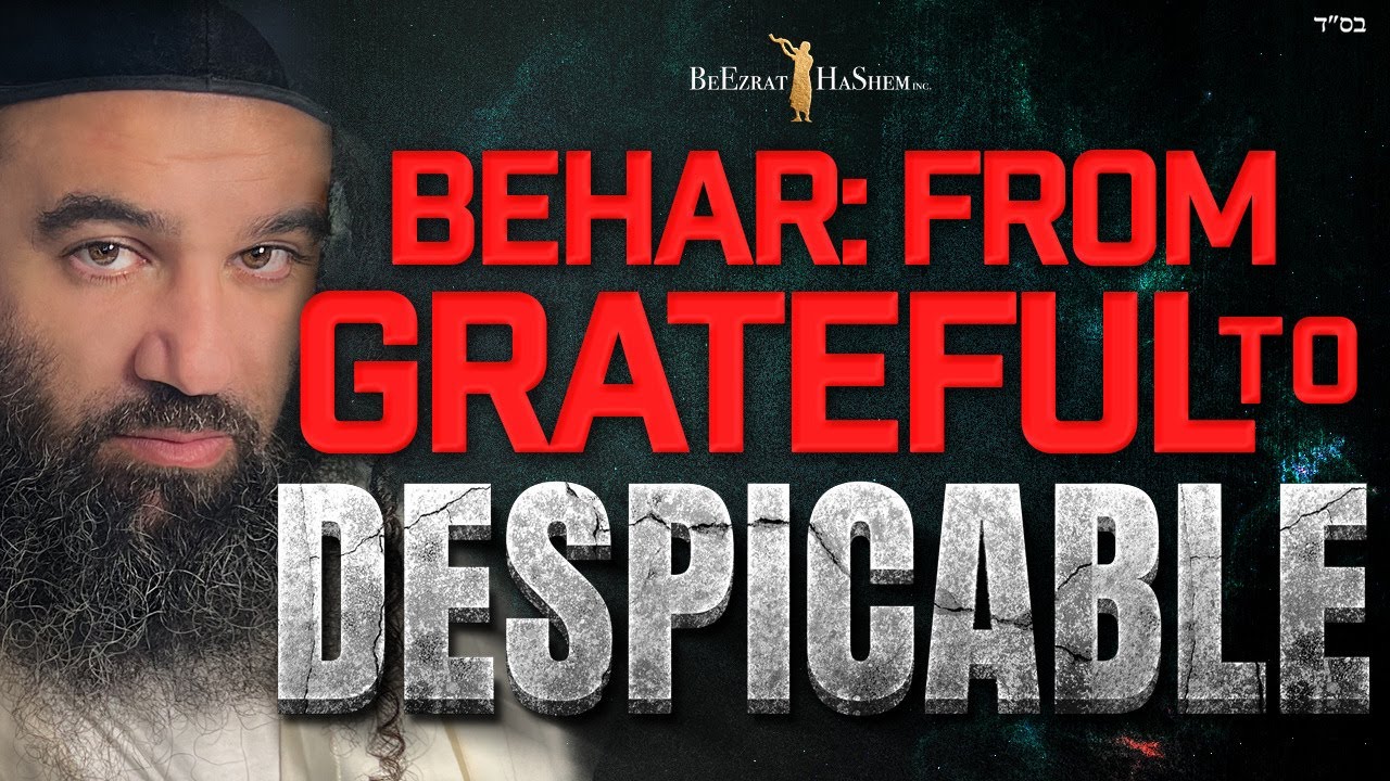BEHAR: From Grateful To Despicable - STUMP THE RABBI (204)