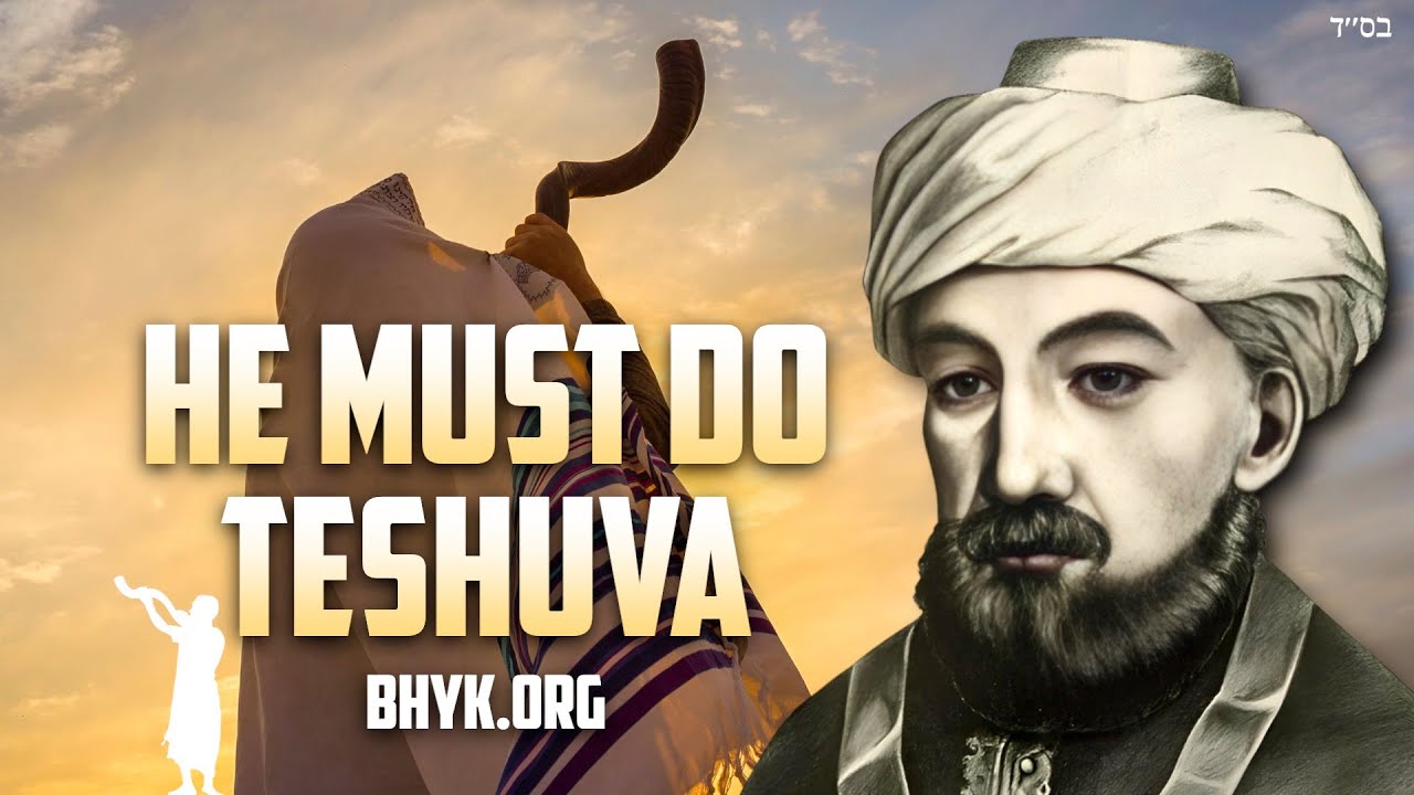 Rambam on TeShuva Before Yom Kippur