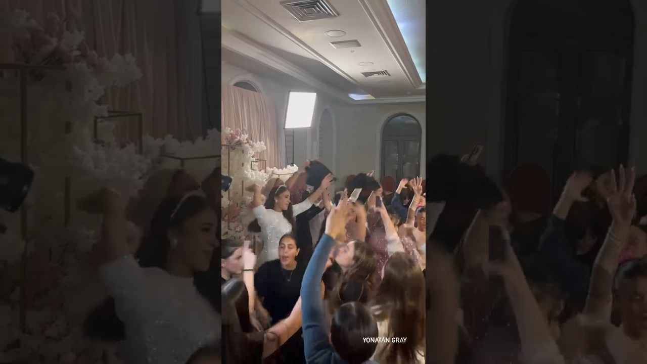 Wedding of couple from Ofakim down south which was infiltrated by Hamas. Moved to Jersalem! #israel