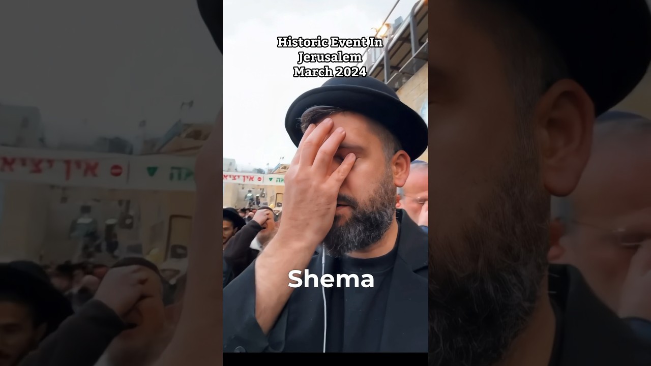 Historic Event In Jerusalem (March 2024) #jerusalem #bringthemhome #shemaisrael