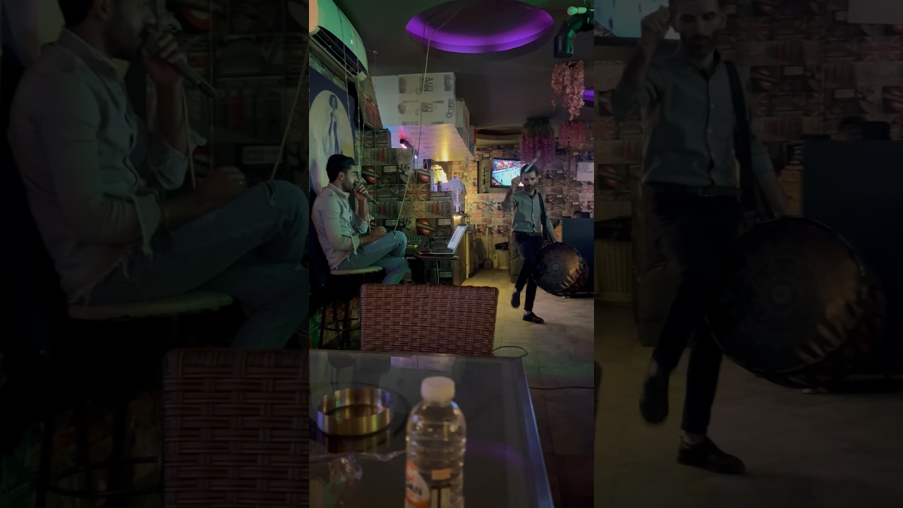Crazy Shisha Bar in Amman Jordon 🇯🇴 #shorts #travel #amman #jordon #shisha #bar #crazy