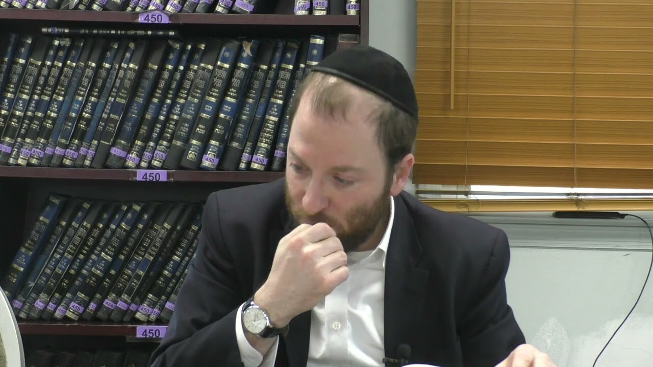Introduction to Perek Arvei Pesachim - Shiur by Rabbi Nochum Scheiner