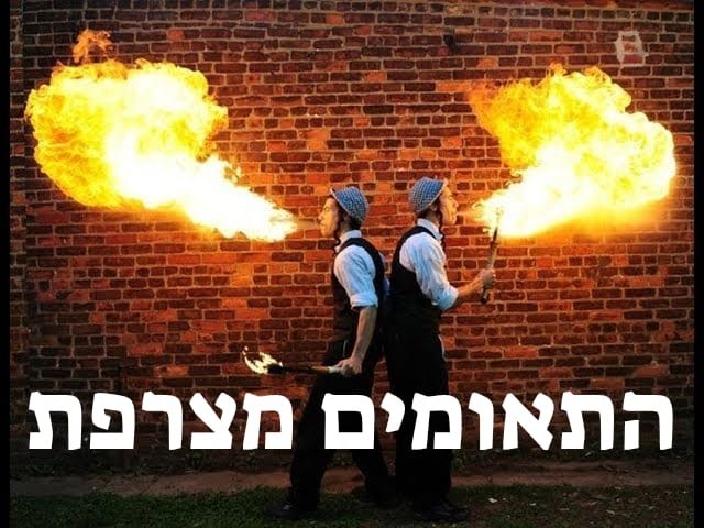 התאומים מצרפת במופע מדהים - The twins from France in an amazing show