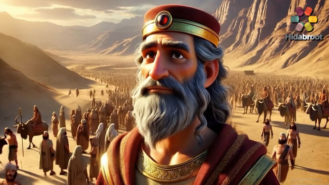 Parshat Yitro: The Weekly Parsha Story Illustrated by AI