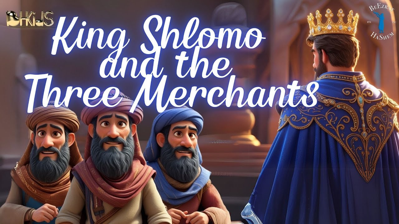 King Shlomo and the Three Merchants | TORAH FOR KIDS AI
