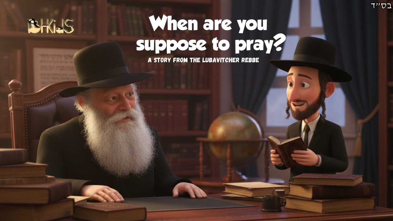 When are you suppose to pray | TORAH FOR KIDS AI