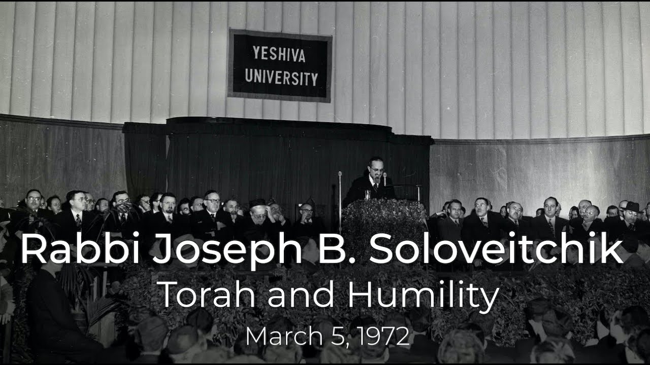 Torah and Humility