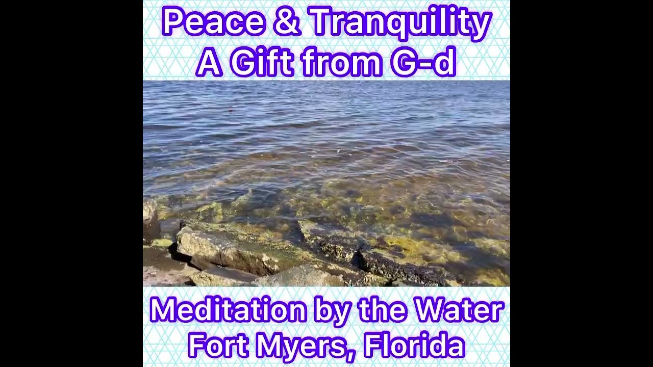 Peace & Tranquility A Gift From G-D Meditation by the Water Fort Myers, Florida