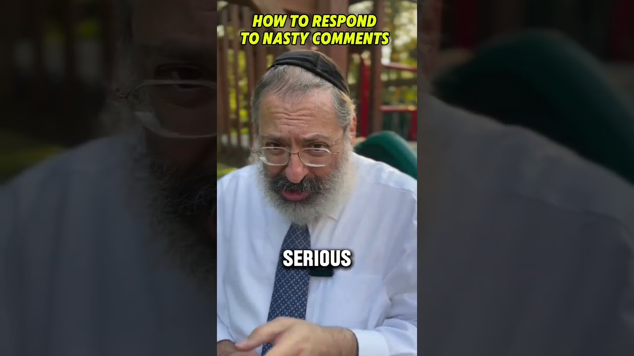 How To Respond To Nasty Comments #parentingtips #positiveparenting #teachrespect #jewish #parenting