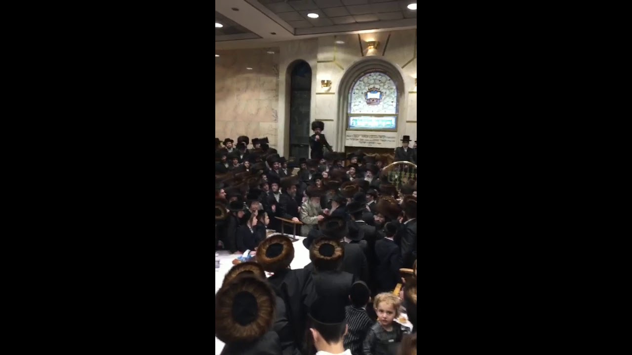 Rubashkin Dancing At Munkatch
