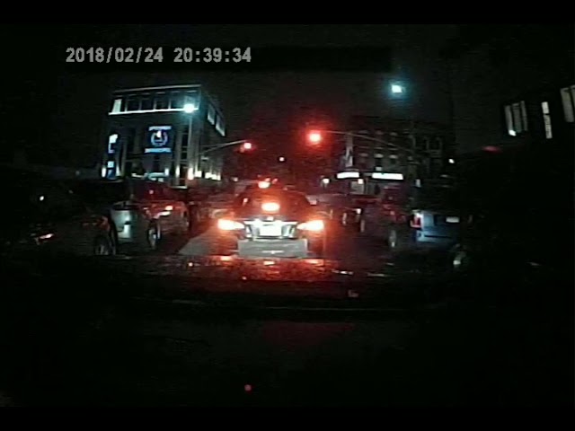 Watch Out! Biker Runs a Red Light