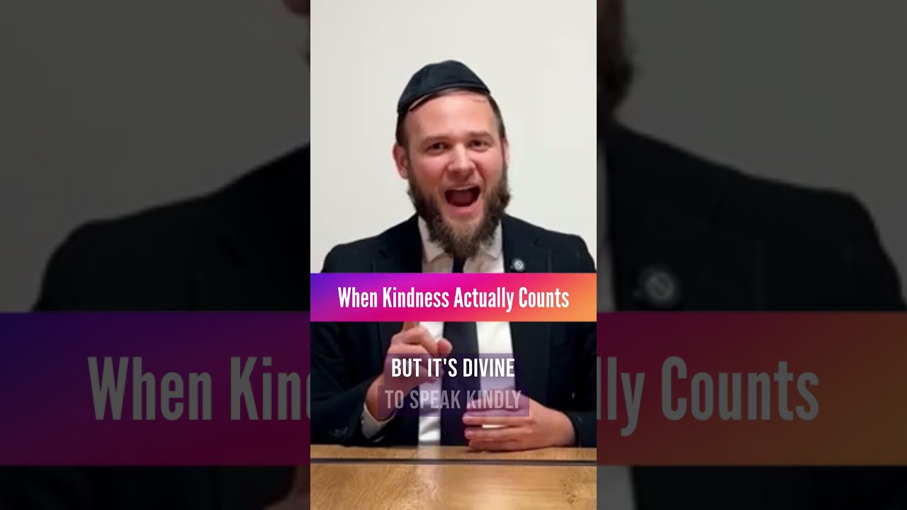 When Kindness Actually Counts