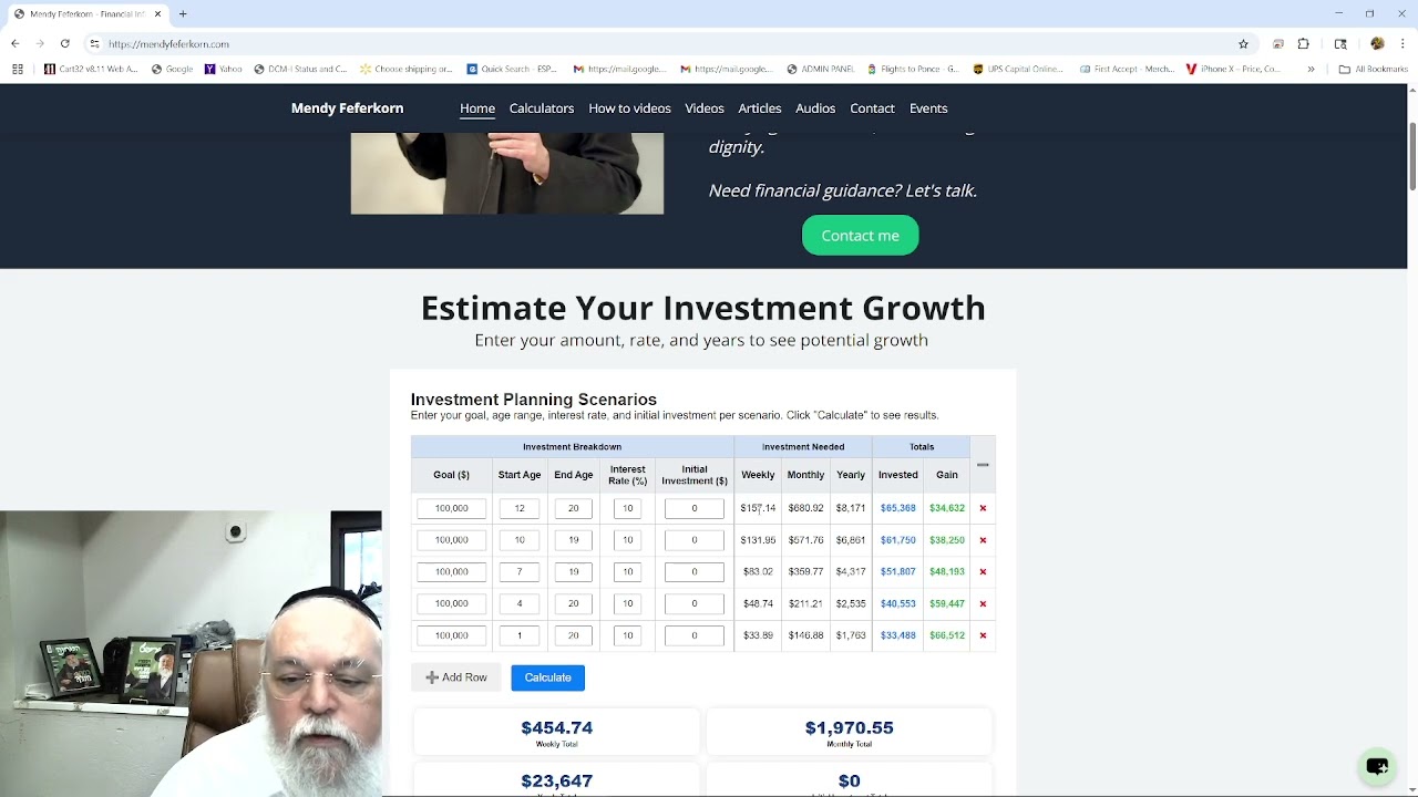 A tutorial of mendyfeferkorn.com