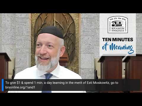 Ten Minutes of Meaning (Part 163): Are You a Good Friend to Hashem?  - Mesillas Yesharim