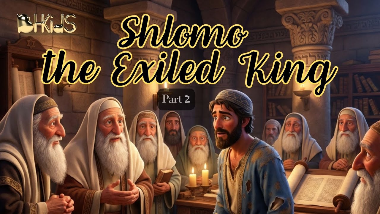 Shlomo the Exiled King- Part 2 👑 | TORAH FOR KIDS AI