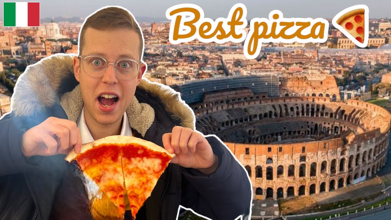 I traveled to Rome for lunch 🇮🇹🍕 #rome #pizza
