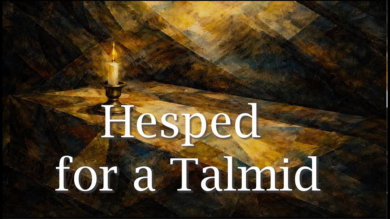 Hesped for a Talmid