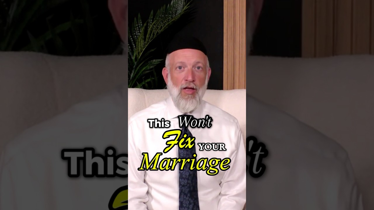 This WON'T fix your marriage!