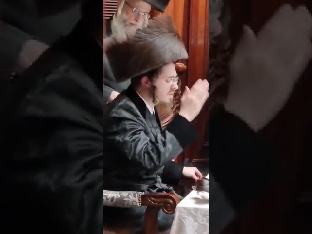 Purim Seudah 5782 With Sadigura Rebbe