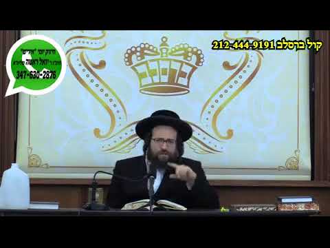 חיזוק יומי הרהג ר' יואל ראטה שליטא - ג' חיי שרה תשעח - א טויבער זעט, א באנדע משוגעים!
