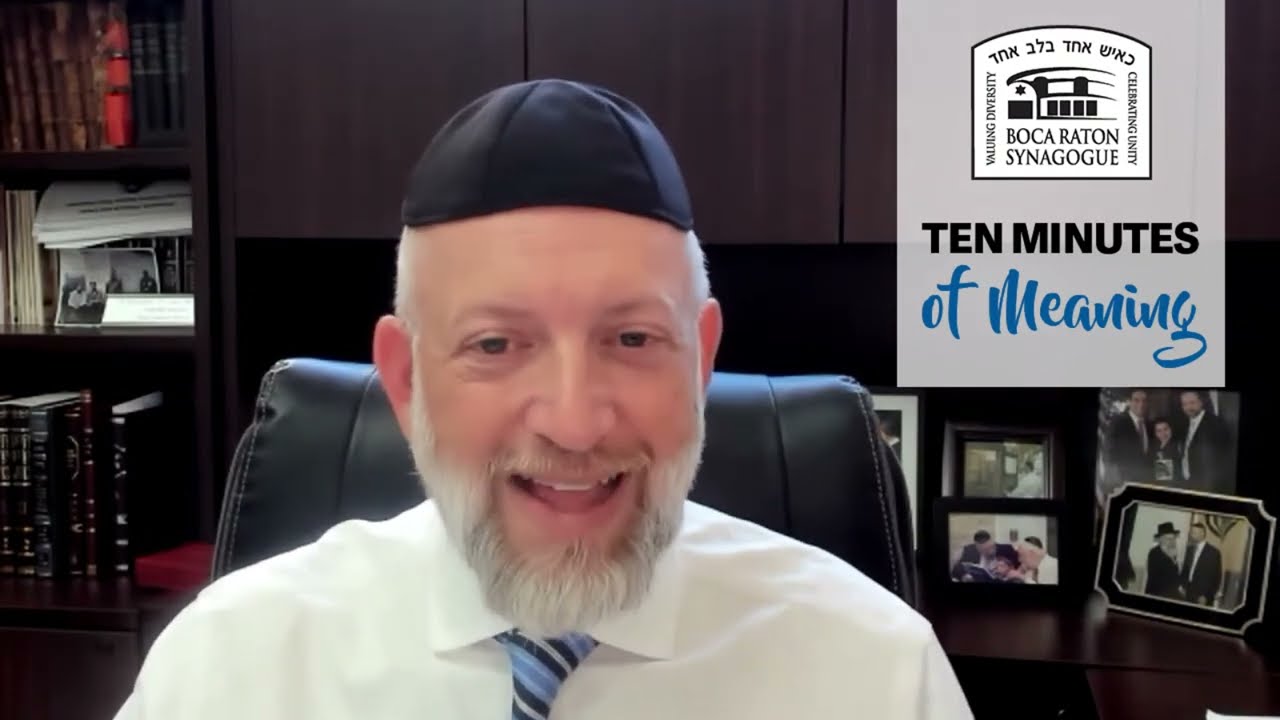 Ten Minutes of Meaning (Part 168): Caring About the Whole Generation  - Mesillas Yesharim
