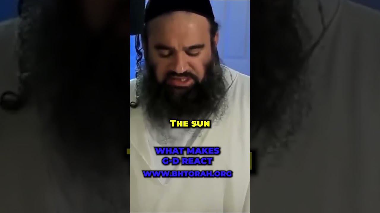 What Makes God React? #Torah #HaShem #God #RabbiYaronReuven #Jewishvalues #Judaism