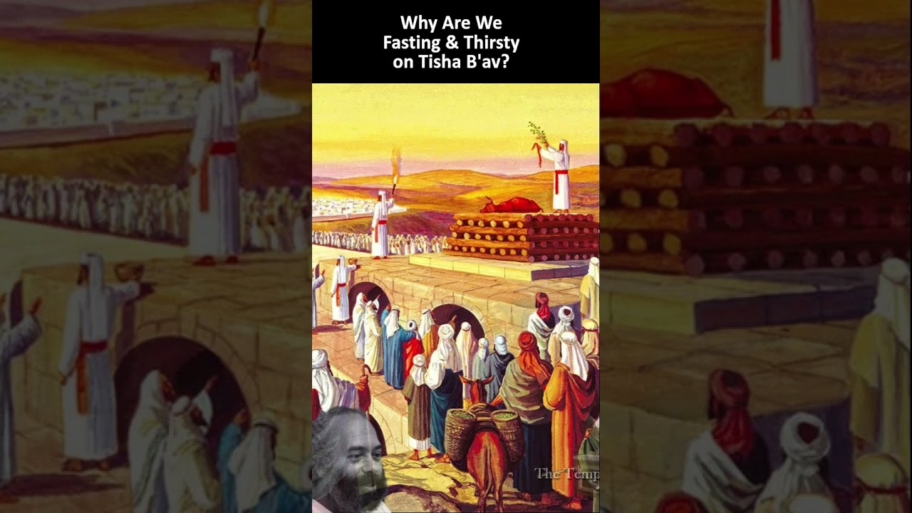 Why Are We Thirsty on Tisha B'av ? #blessing Third Temple
