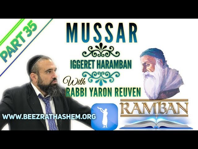 Curing A Virus Worse Than COVID-19 - MUSSAR Iggeret HaRAMBAN (35)