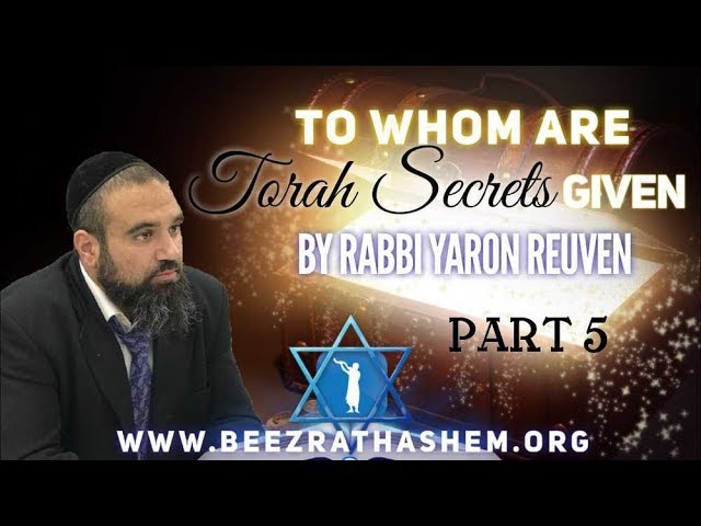 To Whom Are Torah Secrets Given PART 5 - MUSSAR Pirkei Avot (142)