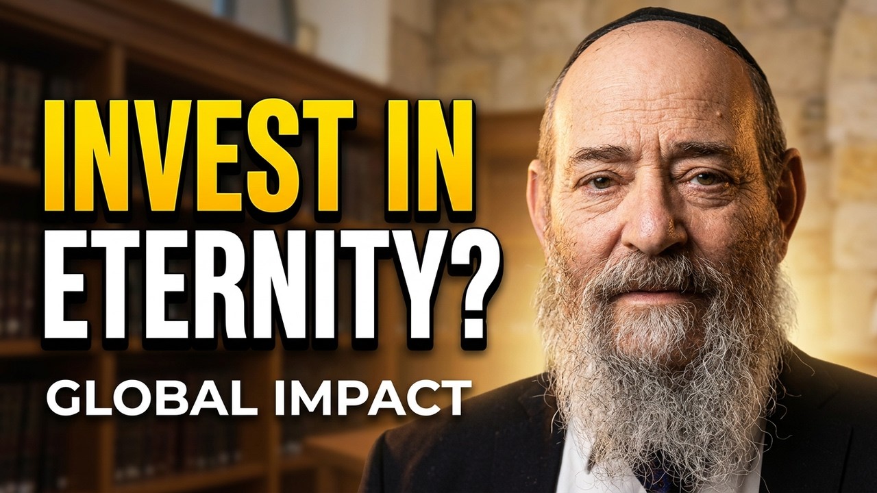 Can You Invest In Eternity ? | Rabbi Dovid Kaplan