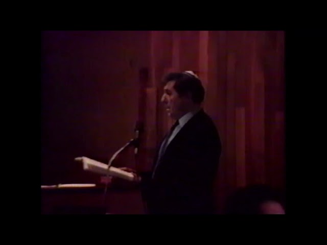 Cantor Israel Goldstein - Al Tiro