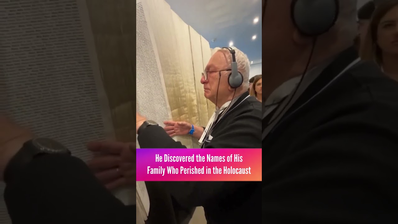 He Discovered the Names of His Family Who Perished in the Holocaust